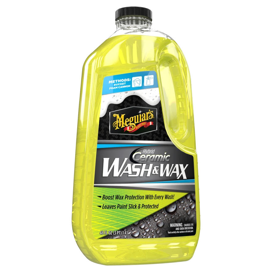 SHAMPOO CERAMICO MEGUIAR'S HYBRID CERAMIC WASH & WAX V2 1.89L