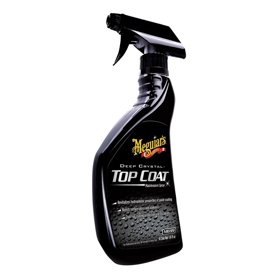 SPRAY DE MANTENIMIENTO MEGUIAR'S DEEP CRYSTAL TOP COAT 473ML